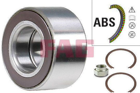 Wheel Bearing Set Fiat 500 C 312 Fag 713 6064 00