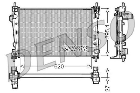 Wasserkühler Alfa Romeo Giulietta 940 Denso Drm01007
