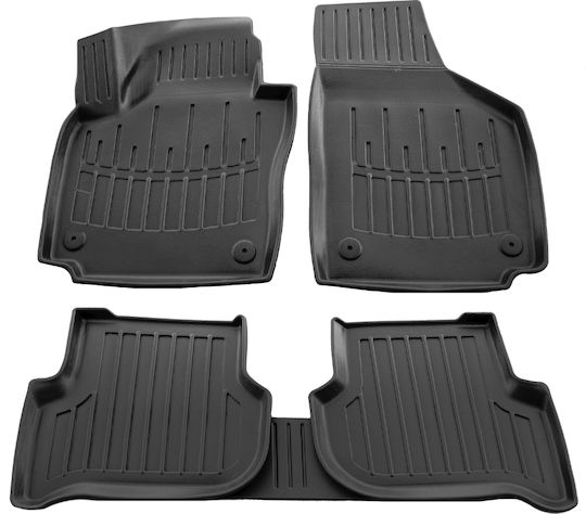 Umbrella Σετ Μπροστινά και Πίσω Πατάκια 4τμχ για Skoda Yeti 2009-2017 Μαύρα