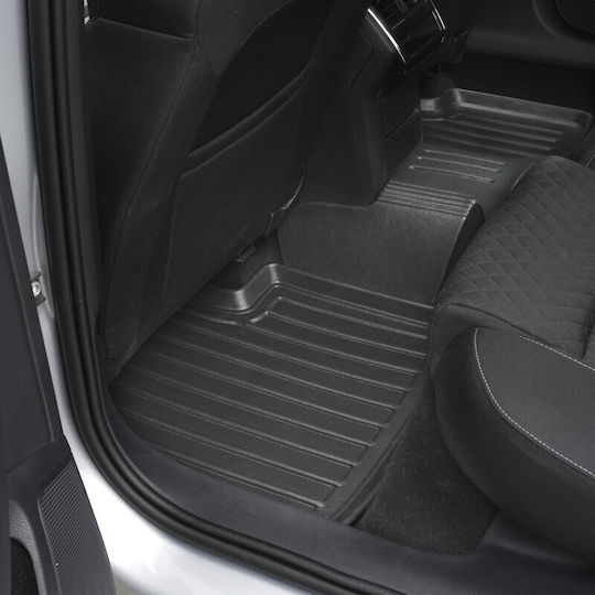 Umbrella Set Covorașe Față și Spate 4buc din Furtun pentru Peugeot 508 2010-2018 Negre