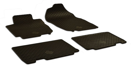Umbrella Set Covorașe Față și Spate 4buc din Furtun pentru Toyota RAV 4 2013-2018 Negre