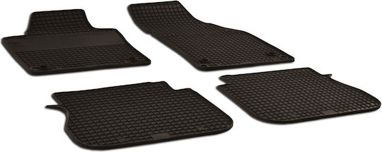 Umbrella Set Covorașe Față și Spate 4buc din Furtun pentru Volkswagen Caddy 2003+ Negre