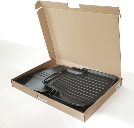 Umbrella Set Covorașe Față și Spate 4buc din Furtun pentru Renault Megane 2008-2015 Negre