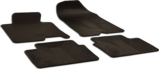 Umbrella Σετ Μπροστινά και Πίσω Πατάκια 4τμχ για Kia Ceed 2012-2018 Μαύρα