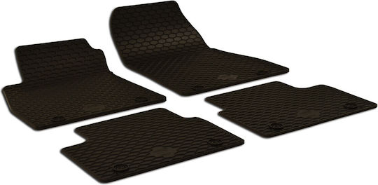 Umbrella Set Covorașe Față și Spate 4buc din Furtun pentru Opel Insemnări 2013-2017 Negre