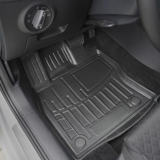 Umbrella Set Covorașe Față și Spate 4buc din Furtun pentru Citroen C5 2008-2017 Negre