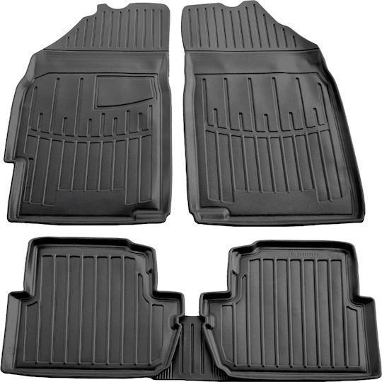 Umbrella Set Covorașe Față și Spate 4buc din Furtun pentru Chevrolet Scânteie Negre