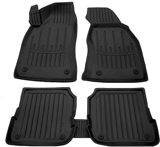 Umbrella Set Covorașe Față și Spate 4buc din Furtun pentru Citroen C5 Audi A6 1997-2004 Negre
