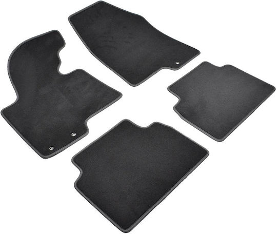 Set Covorașe Auto Carpetă Umbrelă Hyundai Ix35 2009-2015 Sistem de Fixare Inele Metalice 12mm