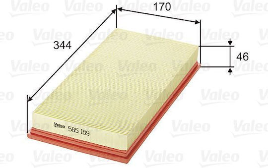 Valeo Luftfilter für Autos Universell