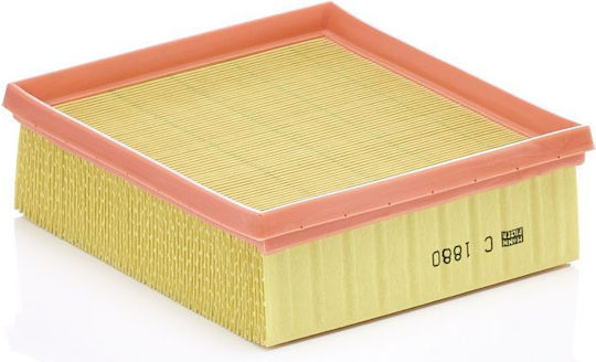 Mann-Filter Car Air Filter Fiat Sedici Suzuki SX4 1.9d 06.06 Height 58mm Width 184mm Length 171mm Filter Insert