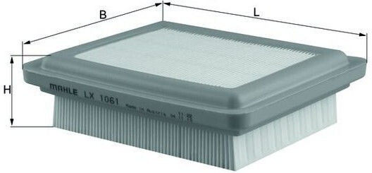 Knecht Car Air Filter Suzuki Carry Jimny 1.3/1.5d 09.98 Height 53.6mm Width 159.0mm Length 191.0mm