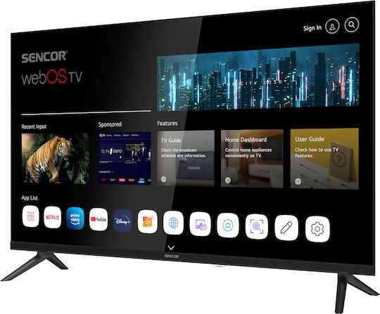 Sencor Smart Televizor 32" HD Ready LED SLE 32S810B (2025)