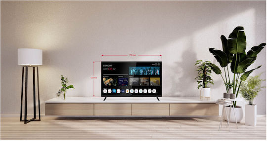 Sencor Smart Televizor 32" HD Ready LED SLE 32S810B (2025)