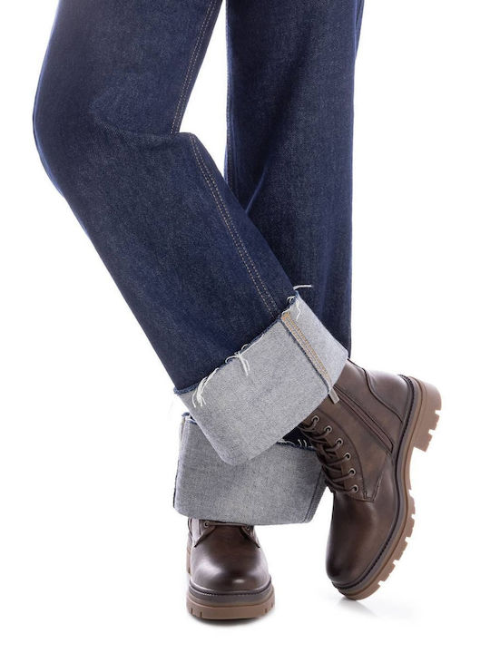 Stiefeletten Damen Taupe