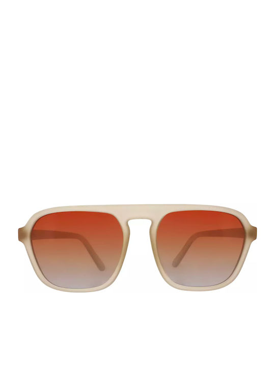 Goodr Unisex Sunglasses with Beige Frame G00435-RTG-0G02-GR