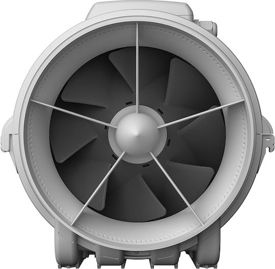 VentEurope Επιτοίχιος Εξαεριστήρας Μπάνιου 248mm Λευκός