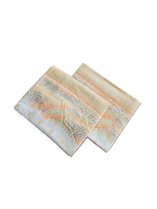 Kotonia Home Сет Калъфки за Възглавници с корица за плик Multicolor 50x80см.