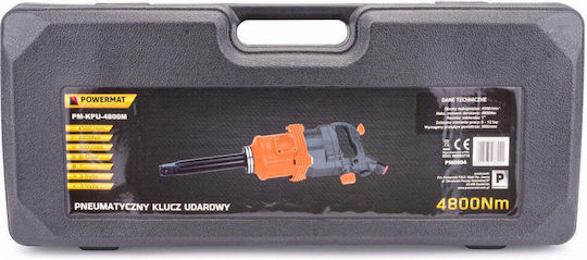 Red Technic Cheie Cu Impact Pneumatic 1" Cuplu Maxim 489.46kgm