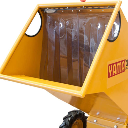 Selbstfahrender Benzin-Astschredder Klamotteimer Yamachipper Vr35 Auto Motor Geotec 18hp Anlasser Batterie