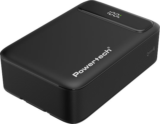 Powertech PT-1504 Power Bank 20000mAh 22.5W με Θύρα USB-A Power Delivery / Quick Charge 4.0 Μαύρο