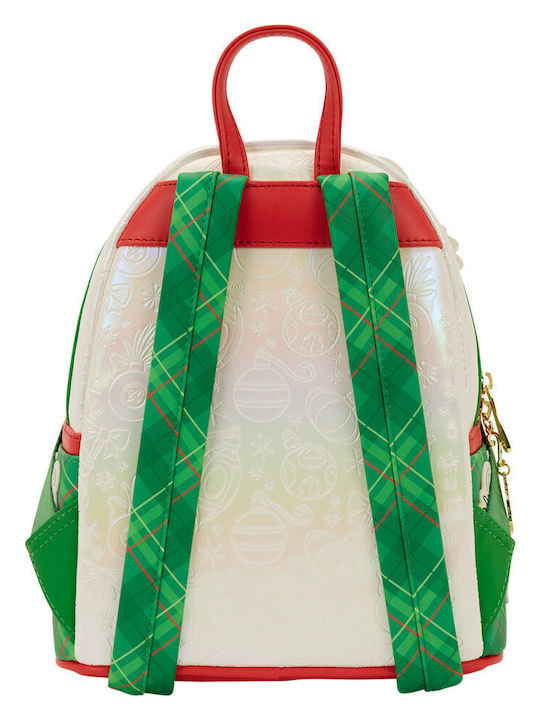 Loungefly Stitch Holiday Schulranzen Rucksack Gold