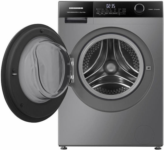 Heinner Mașină de Spălat Rufe 9kg 1400 Rotiri Gri HWM-HMK9014IVTA+++