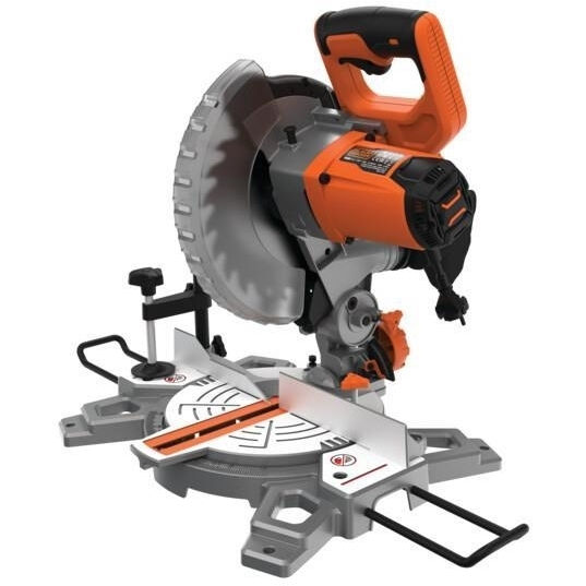 Black & Decker Miter Saw Electric with Power 1600W, Cutting Disc Diameter 216mm & Cutting Speed 4800rpm