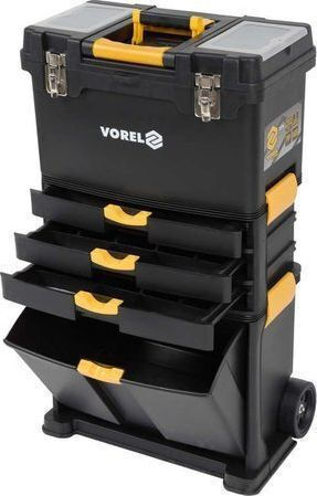 Vorel Metallic Tool Carrier W45xD28xH82cm