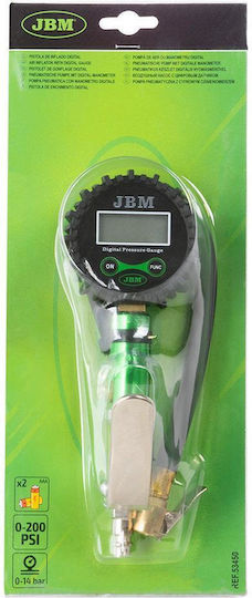 JBM Digital Air Pressure Gauge 14bar 53450