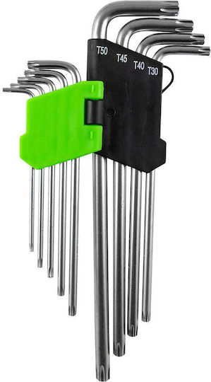JBM Set mit 9 Torx-Schlüsseln