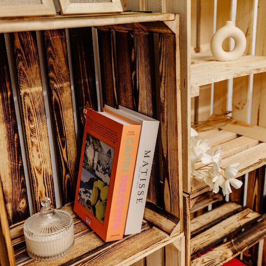 Creative Decorațiune Ladă de Grădină Lemn 50bucx40bucx30buc JAN-CD-SKRZYNKA-OPALANA-50x40x30