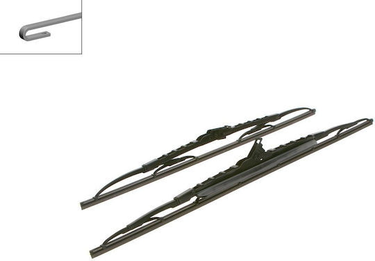 Bosch TWIN SPOILER Σετ Μπροστινοί Υαλοκαθαριστήρες Αυτοκινήτου 600mm/500mm
