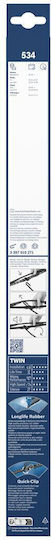 Bosch Twin 534 Front Car Wiper Set 530mm/380mm for Toyota Yaris