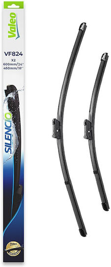 Valeo Silencio X.trm x2 Set Frontal Lamele Ștergătoare Auto 600mm/450mm
