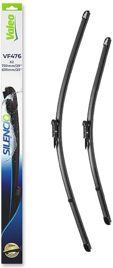 Valeo Silencio Xtrm Satz von 2 Frontscheibenwischern 730/630mm Ford C-max II Grand C-max 04.10-06.19