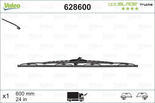 600 Mm Valeo Optiblade Car Wiper Blade