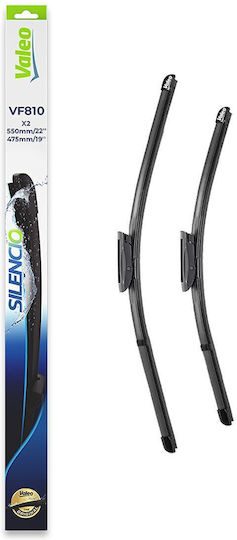 Valeo Front Set Car Wiper Blades 550mm 475mm