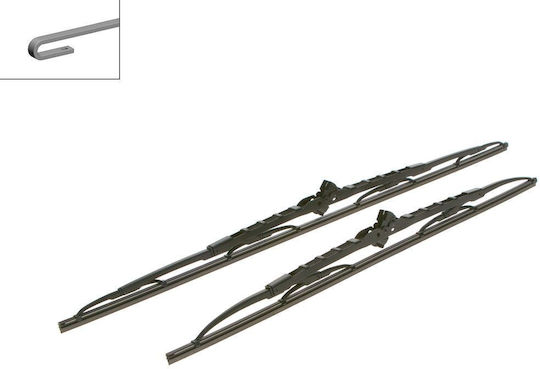 Bosch 655 Set Frontal Lamele Ștergătoare Auto 650mm/550mm