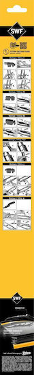 SWF SWF Front Set Car Wiper Blades 550mm