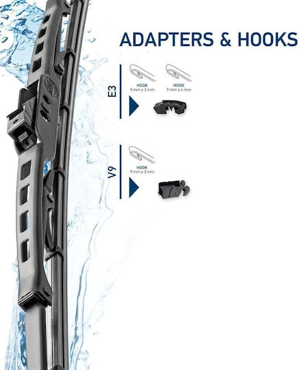 Hella WP26 Υαλοκαθαριστήρας Αυτοκινήτου Οδηγού 660mm Universal