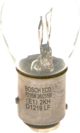 Bosch Λάμπα Φορτηγού Eco P21/5W-BAY15D-1157 24V 21W
