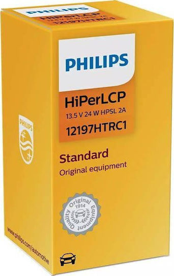 Signallampe 12V Hiperlcp 12197 Htr 13.5V 24W Hiper Vision Philips