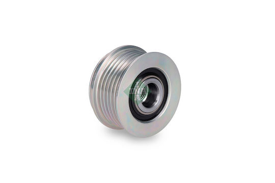 Ina Freewheel System Generator Alternator Pulley for Audi A4 A5 A6 A7 A8 Q5 Q7 Q8 Man Tge Inner Diameter 17 Mm Outer Diameter 55.9 Mm Width 35 Mm 6 Grooves