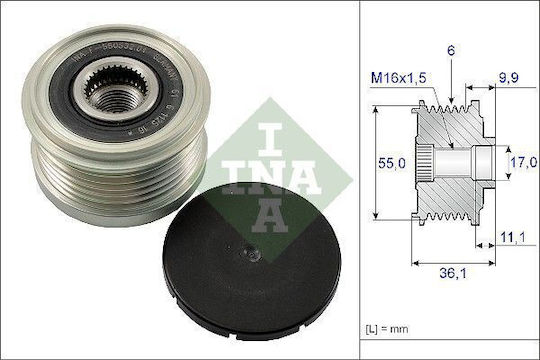 Ina Generator Freewheel System