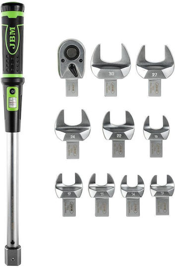 JBM Cheie dinamometrică Caroiaj 1/2" Cuplu 40-200 Nm