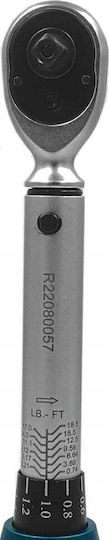 Rockforce Torque Wrench 1/4" 1-25 Nm 24.5cm