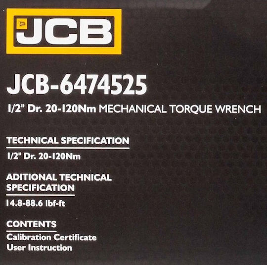 Hikoki Torque Wrench 1/2" 20-120 Nm