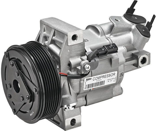 Valeo Dkv11r 12v R134a Air Conditioning Compressor 115mm 7 Grooves Dacia Logan Ii Mcv Ii Sandero Ii 0.9/0.9lpg 10.12