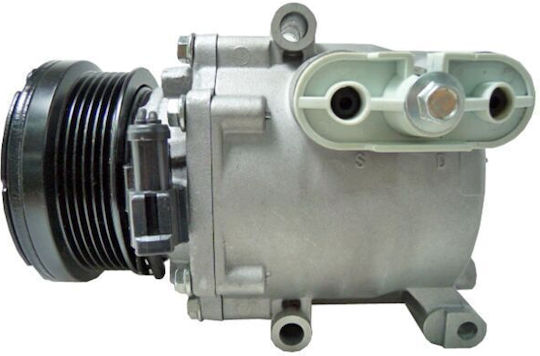 Mahle Air Conditioning Compressor Ford Fiesta V Vi Fusion 1.25-1.6 Scroll-90 R134a 12v 97mm 6 Grooves 31.5x20x24 Cm